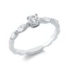 Material: weissgold – Ring Solitaire