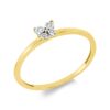 Material: gelbgold-weissgold – Ring Modern Woman