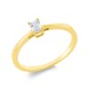 Material: gelbgold – Ring Solitaire