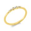 Material: gelbgold – Ring Baguette