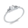 Material: weissgold – Ring Modern Woman