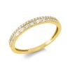 Material: gelbgold – Ring Baguette