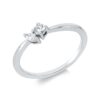 Material: weissgold – Ring Modern Woman