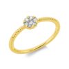 Material: gelbgold – Ring Illusion Classic