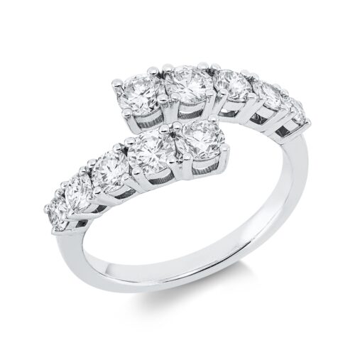 Ring Mehrfachsteinbesatz