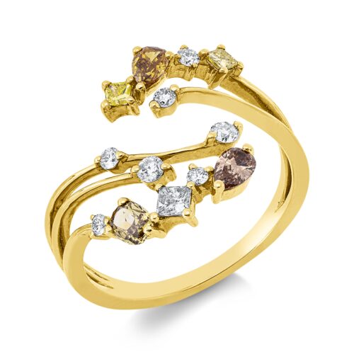 Ring Farbiger Diamant