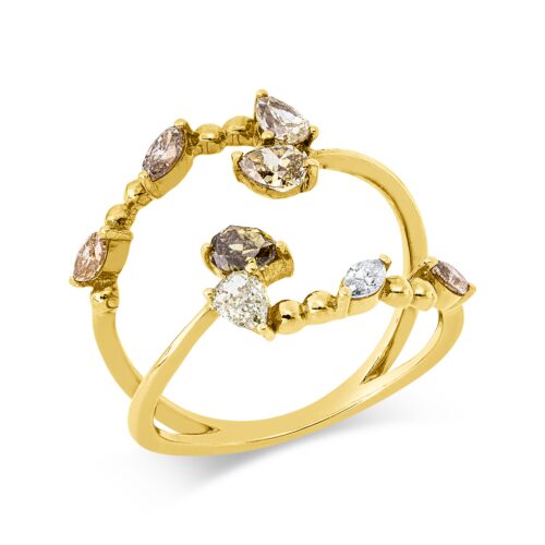 Ring Farbiger Diamant