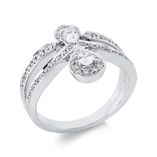 Ring Mehrfachsteinbesatz