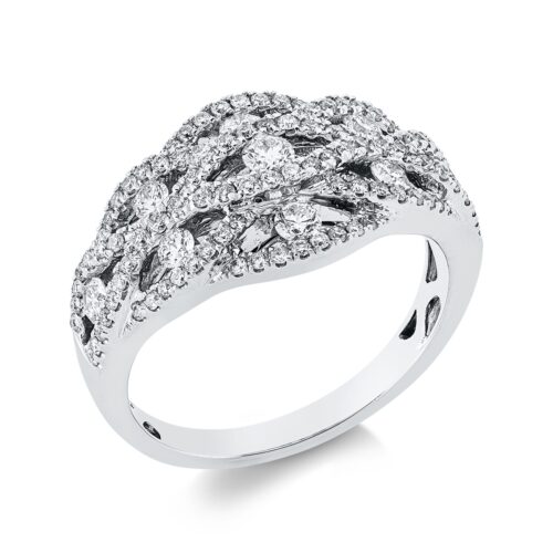 Ring Mehrfachsteinbesatz