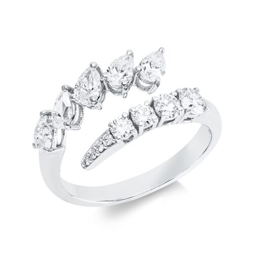 Ring Mehrfachsteinbesatz