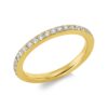 Material: gelbgold – Ring Memoire voll
