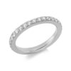 Material: weissgold – Ring Memoire voll