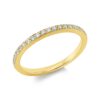 Material: gelbgold – Ring Memoire halb