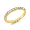 Material: gelbgold – Ring Memoire halb