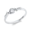 Material: weissgold – Ring Modern Woman