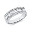 Material: weissgold – Ring Baguette