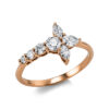 Material: rotgold – Ring Modern Woman