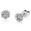 Material: platin – Ohrstecker Illusion Classic