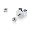 Material: weissgold – Ohrstecker Solitaire