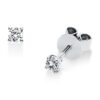 Material: platin – Ohrstecker Solitaire