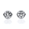 Material: weissgold – Ohrstecker Solitaire