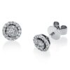 Material: weissgold – Ohrstecker Illusion Classic