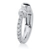 Material: weissgold – Ohrschmuck Modern Woman
