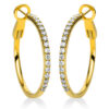 Material: gelbgold – Creolen Exklusiv
