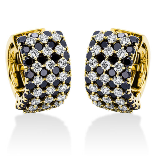 Creolen Farbiger Diamant