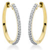 Material: gelbgold – Creolen Modern Woman