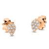 Material: rotgold – Ohrstecker Illusion Classic