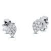 Material: weissgold – Ohrstecker Illusion Classic