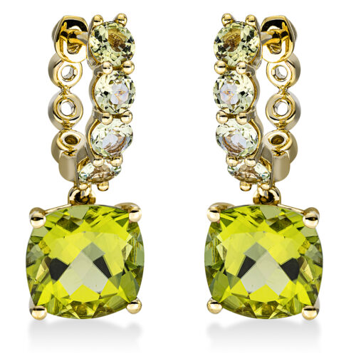 Ohrschmuck Farbstein Fashion