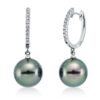 Material: weissgold – Ohrschmuck Perle