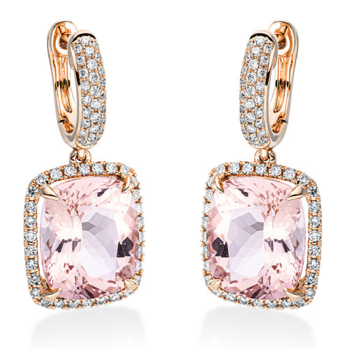 Ohrschmuck Farbstein Fashion