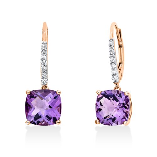Ohrschmuck Farbstein Fashion