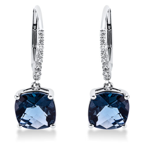 Ohrschmuck Farbstein Fashion