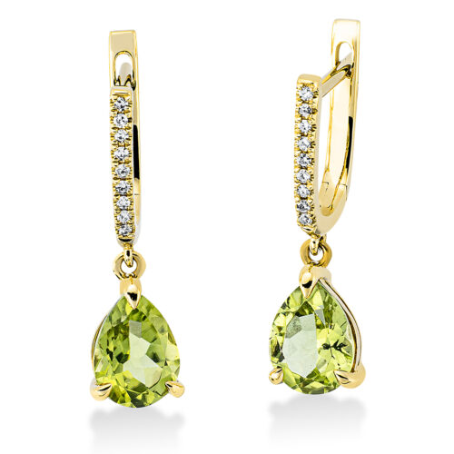 Ohrschmuck Farbstein Fashion