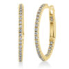 Material: gelbgold – Creolen Modern Woman