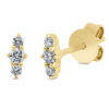 Material: gelbgold – Ohrstecker Modern Woman