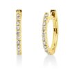 Material: gelbgold – Creolen Modern Woman