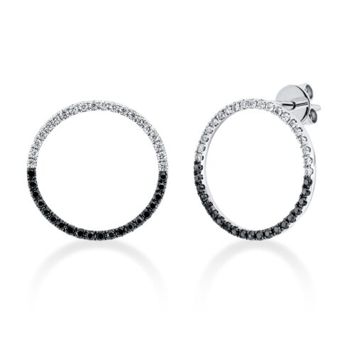 Ohrstecker Farbiger Diamant