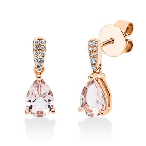 Ohrschmuck Farbstein Fashion