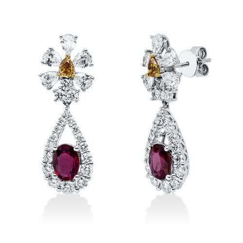 Ohrschmuck Farbstein Classic
