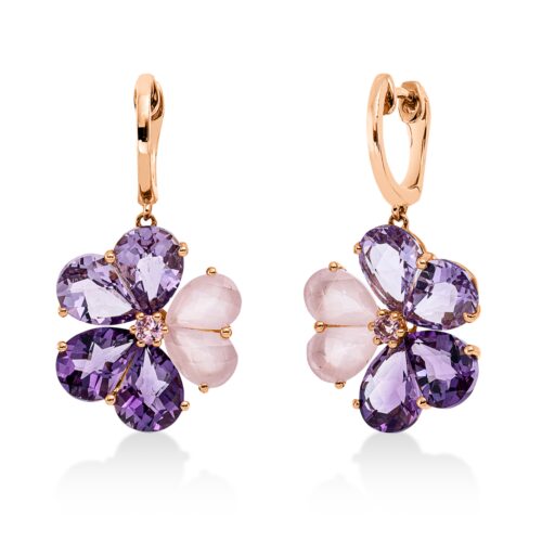 Ohrschmuck Farbstein Fashion