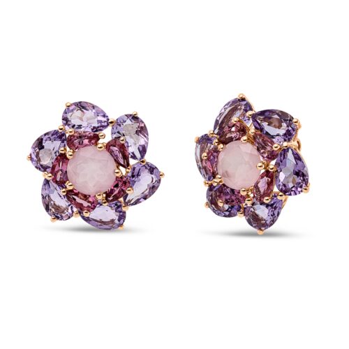 Ohrschmuck Farbstein Fashion