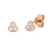 Material: rotgold – Ohrstecker Modern Woman