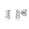 Material: weissgold – Ohrstecker Modern Woman