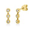 Material: gelbgold – Ohrstecker Modern Woman