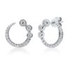 Material: weissgold – Ohrstecker Modern Woman
